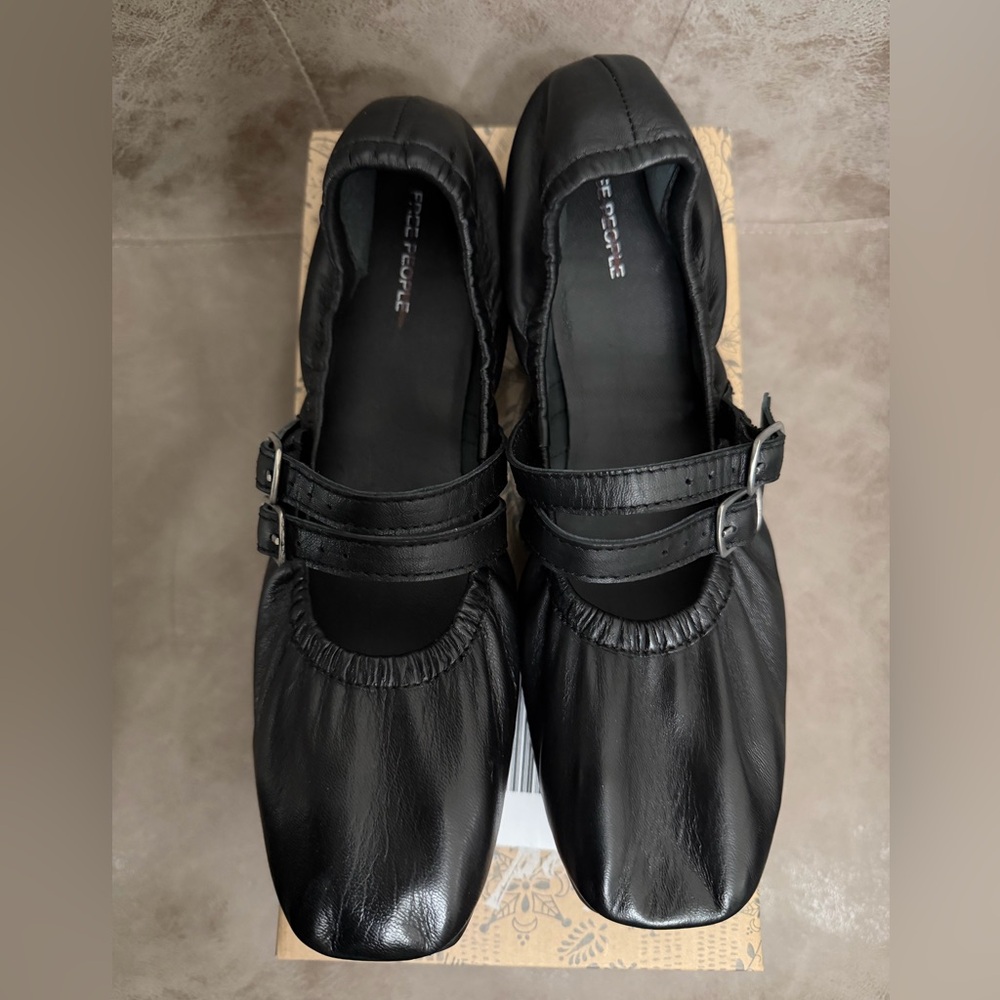 Free People - Gemini Ballet Flat - Black